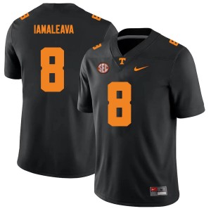 Men #8 Tennessee Vols Stitched Nico Iamaleava College Football Jersey - Black