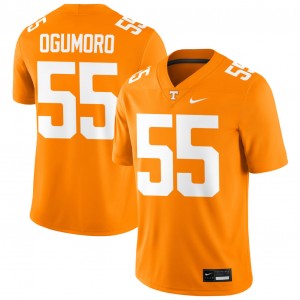 Mens #55 UT Alumni Antoni Ogumoro College Football Jersey - Tennessee Orange