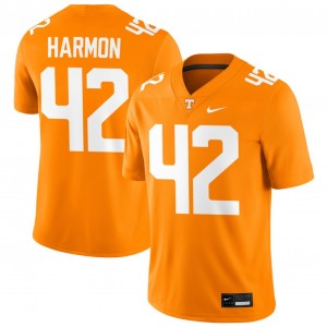 Mens #42 TN Vols Game Braylon Harmon College Football Jersey - Tennessee Orange