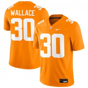 Mens #30 Tenn NCAA Jamal Wallace College Football Jerseys - Tennessee Orange