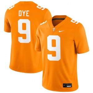 Men's #9 UT Volunteers Replica Mariyon Dye College Football Jersey - Tennessee Orange
