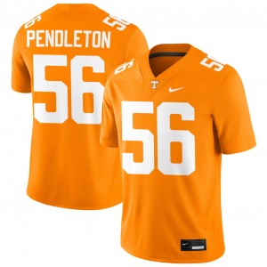 Mens #56 Tenn Stitched Sam Pendleton College Football Jerseys - Tennessee Orange