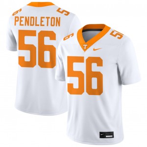 Men #56 The Volunteer State Official Sam Pendleton College Football Jersey - White