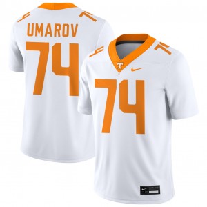 Men #74 TN Alumni Shamurad Umarov College Football Jersey - White