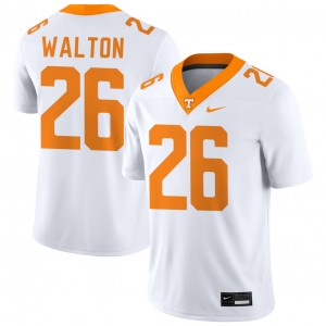 Men #26 TN Limited Sidney Walton College Football Jerseys - White