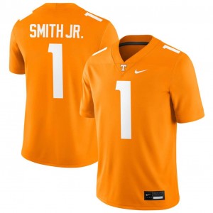 Men #1 Tennessee Vols Alumni Travis Smith Jr. College Football Jersey - Tennessee Orange
