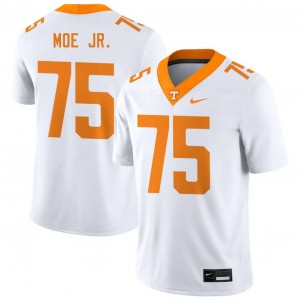 Mens #75 TN Vols Game Wendell Moe Jr. College Football Jerseys - White