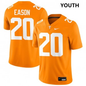 Youth #20 UTK Official Bryson Eason College Football Jerseys - Tennessee Orange