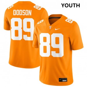 Youth #89 University Of Tennessee Limited Joakim Dodson College Football Jerseys - Tennessee Orange