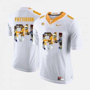 Men TN VOLS #84 Pictorial Fashion Cordarrelle Patterson college Jersey - White