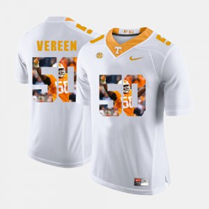 Men Pictorial Fashion #50 Tennessee Vols Corey Vereen college Jersey - White