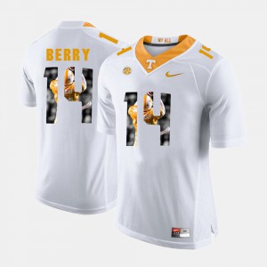 Men UT VOL Pictorial Fashion #14 Eric Berry college Jersey - White