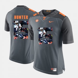 Mens TN VOLS #15 Pictorial Fashion Justin Hunter college Jersey - Grey