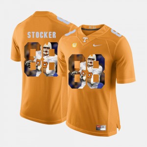 Men Pictorial Fashion #88 UT VOLS Luke Stocker college Jersey - Orange