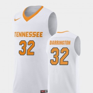 Men #32 UT VOL Replica Basketball Chris Darrington college Jersey - White