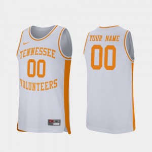 Men's VOL Retro Performance Basketball #00 college Customized Jerseys - White