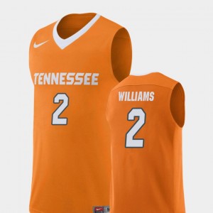 Men's Basketball Replica UT VOLS #2 Grant Williams college Jersey - Orange