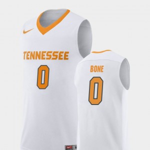 Men #0 Jordan Bone college Jersey - White Replica Basketball UT VOLS