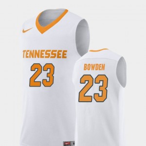 Men UT VOL Basketball #23 Replica Jordan Bowden college Jersey - White