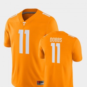 Men's TN VOLS Game Football #11 Joshua Dobbs college Jersey - Orange