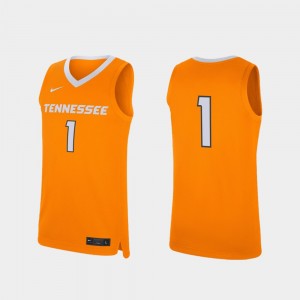 Men Replica #1 Basketball UT VOLS college Jersey - Tennessee Orange