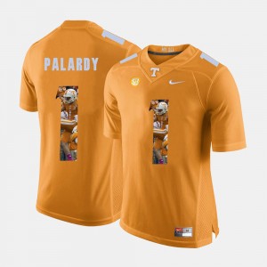 Men Pictorial Fashion Vols #1 Michael Palardy college Jersey - Orange