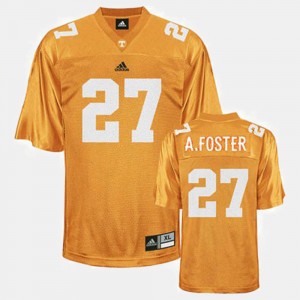 Youth(Kids) Tennessee Football #27 Arian Foster college Jersey - Orange