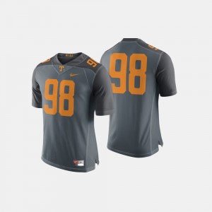 Men's VOL #98 Football college Jersey - Gray