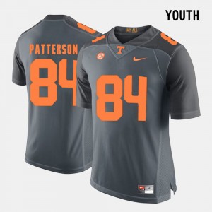 Kids Football #84 VOL Cordarrelle Patterson college Jersey - Grey