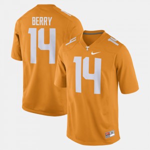 Men #14 Alumni Football Game Tennessee Volunteers Eric Berry college Jersey - Orange