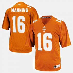 Kids #16 University Of Tennessee Football Peyton Manning college Jersey - Orange