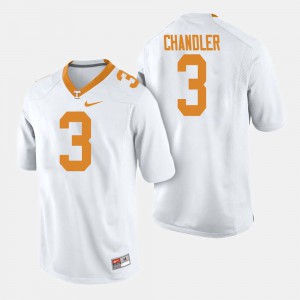 Men's Football UT VOL #3 Ty Chandler college Jersey - White