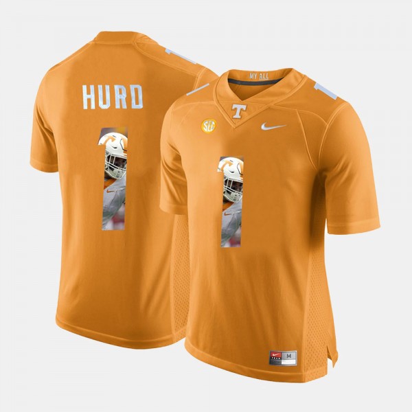 Men Tennessee Pictorial Fashion 1 Jalen Hurd college Jersey